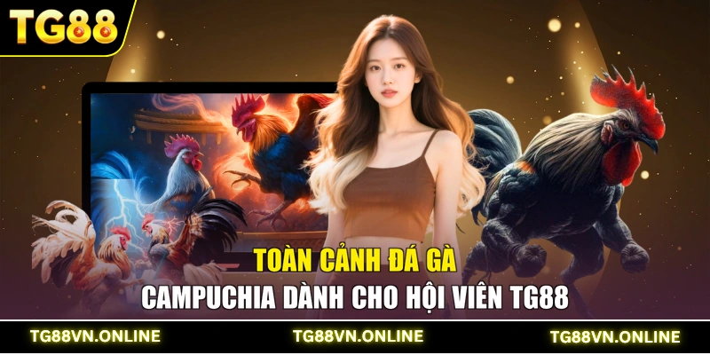 Toàn cảnh đá gà Campuchia dành cho hội viên TG88